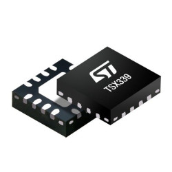TSX339IQ4T Micropower (5uA) 16V CMOS quad comparator, open drain output