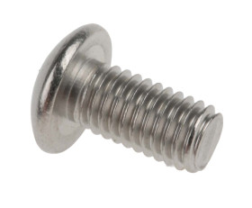 Śruba imbusowa M5 długość 10mm Gniazdo sześciokątne wypukłe Stal nierdzewna RS PRO