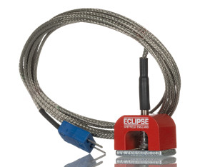 Termopara z magnesem podkowiastym K średnica 20mm długość 2m -50 → +250°C Wtyk miniaturowy RS PRO