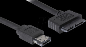 84413 eSATAp &gt; slimline SATA 13-pin 0.5-m cable