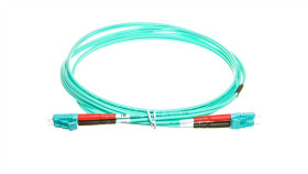 Patch Cord Światłowodowy Lc/Lc Duplex Mm 50/125 Om3 2M Ls0h Turkusowy...