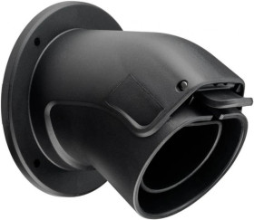 Uchwyt ścienny kątowy do kabla ładowania Typu 2 do pojazdów elektrycznych, czarny, 61142