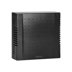 Dzwonek elektromechaniczny dwutonowy QUARTO AC, 230V, czarny,OR-DP-MR-149/B