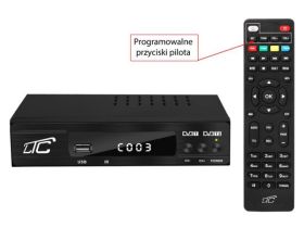 TUNER DVB-T-2 LTC DVB301 H265 PILOT PROG