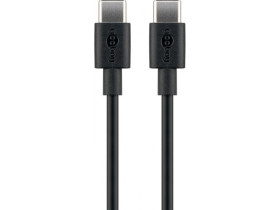 Kabel USB-C / USB-C 1m Goobay czarny
