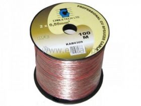 Kabel głośnikowy 2x 1,5mm OFC Cabletech Cu