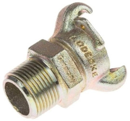 Szybkozłączka pneumatyczna RS PRO NPT 1 męskie rodzaj Męski Gwintowany Żelazo 1in