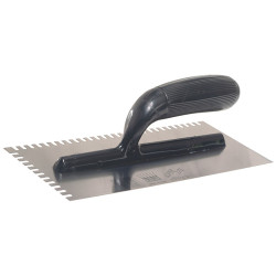 Ragni R231 Mastic Trowel U Notches Edge Plastic Handle 11 x 4.3/4in