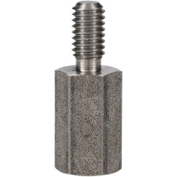 R-TECH 524399 Hex Threaded M-F A2 St/St Pillar 7mm A/F M4 12mm - Pk 25