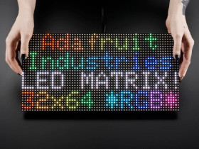 Adafruit 64x32 RGB LED Matrix - 6mm pitch
