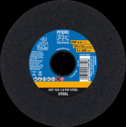61719021 Cutting discs EHT 125-1.6 PSF STEEL