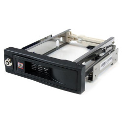 StarTech.com HSB100SATBK 5.25" Tray-Less SATA Hot-Swap Bay