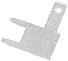 Konektor płaski Męski 2.8 x 0.5mm długość 13.3mm Izolacja: Nieizolowane Cyna