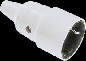 912.971 protective contact coupler, grey, can be mounted with bend prote