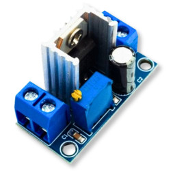 Regulated LM317 1.5A 37V power supply regulator
