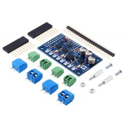 Motoron M3H256 Triple Motor Controller - 3-kanałowy sterownik silników DC dla Raspberry Pi (do montażu)