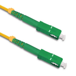 Qoltec Patchcord światłowodowy SC/APC - SC/APC Singlemode 9/125 G652D Simplex 10m