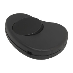 Włącznik przelotowy nożny PN30 230V 2,5A 2-poz 2-tor 2xNO czarny / 97-014