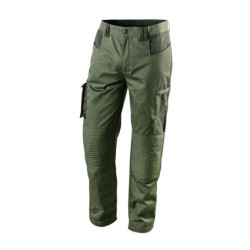 Spodnie robocze CAMO olive, rozmiar XL 81-222-XL