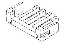Molex 500817-0405 1 szt. torba