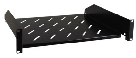 Półka doczołowa 2U uniwersalna 445×315 do szaf RACK RAPD600 2U