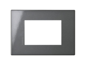 AXOLUTE Ramka 1 pojedyncza prostokątna AIR 3 moduły antracyt HW4803HS LEGRAND