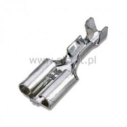 Konektor GN ( nasuwka) metal 4,8 / F-1- 10szt