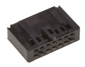 Obudowa złącza 14-pinowe 2-rzędowe raster: 2.54mm TE Connectivity Żeński Montaż na kablu AMPMODU MOD IV Złącze
