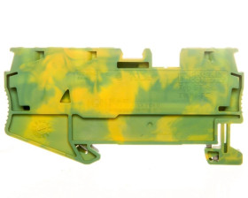 Zacisk przewodu ochronnego 0,08-6mm2 zielono-żółty ST 4-TWIN-PE 3031416 /50szt./