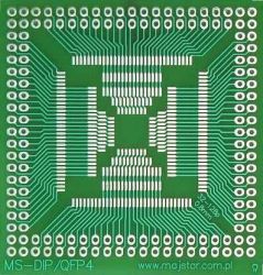 MS-DIP-QFP4 56mm x 58,5mm PŁYTKA UNIW.