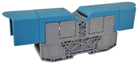 Złączka śrubowa, skręcana z końcówką oczkową MRK 240mm2 niebieska, T0-2465-1030119