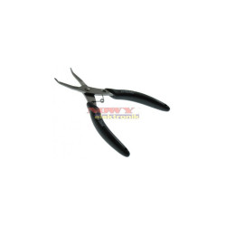 Szczypce AX105 wydłużone odgięt