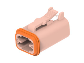 Złącze samochodowe 4-pinowe TE Connectivity 2-rzędowe Żeński 13A DT06-4S Kabel Kabel wTYK 4-DROŻNY