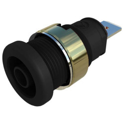 SKS Hirschmann 935980852 SEB 2620 F63 Black Safety socket 1pc 4mm