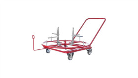 Rozwijak Mobilny Do Rur Ogrzewania Podłogowego Pert Pex (400M) I Peszli...