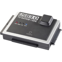 Renkforce 1277996 USB 3.0 IDE &#x2B; SATA Converter