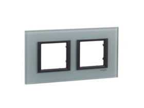 UNICA CLASS Ramka 2 podwójna grey glass MGU68.004.7C3 SCHNEIDER ELECTRIC