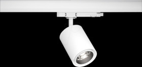 96568 ProRail3 rail spotlight Kratos, 50°, 1050 lm, 9 W, 4000 K, white