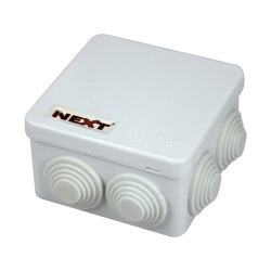 Puszka natynkowa hermetyczna IP55 85x85x50 biała NPH85 3269702 Harry Next