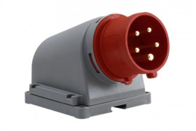Wtyk siłowy stały odbiornikowy 16A 5p IP44 /FE/