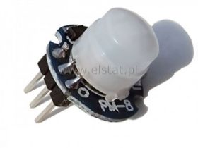 Czujnik ruchu PM-8, detektor PIR; Arduino