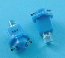 BAX-B 24V 7x12 NIEBIESKA LED COKÓŁ PLAST