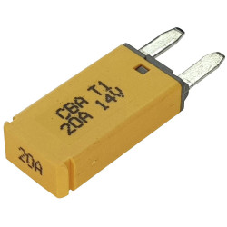 Hansor CBA1-2014 standard mini blade-type fuse circuit breaker 20A orange