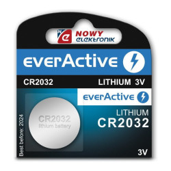 Bateria CR2032 everActive