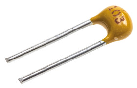 Wielowarstwowy kondensator ceramiczny (MLCC) 10nF 100V dc X7R ±10% THT KEMET