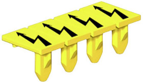 Oznaczenie zacisków Weidmüller AAM 2.5 YE FLASH 2635550000, 40 szt.