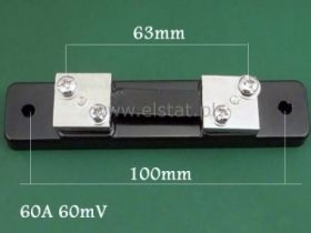Bocznik pomiarowy 60A 60mV