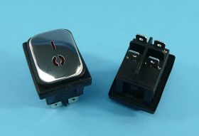 KCD4-MR 16A/250V RED ON-OFF IP65 PRZE