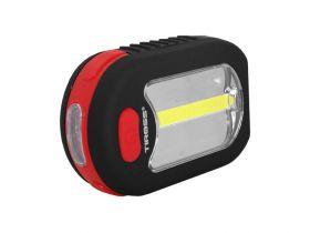 Latarka COB 3W czerwona (3xAAA)