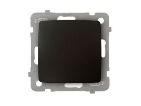 KARO Wyłącznik pojedynczy IP-20 zaciski gwintowe czekoladowy metalik ŁP-1S/m/40 OSPEL